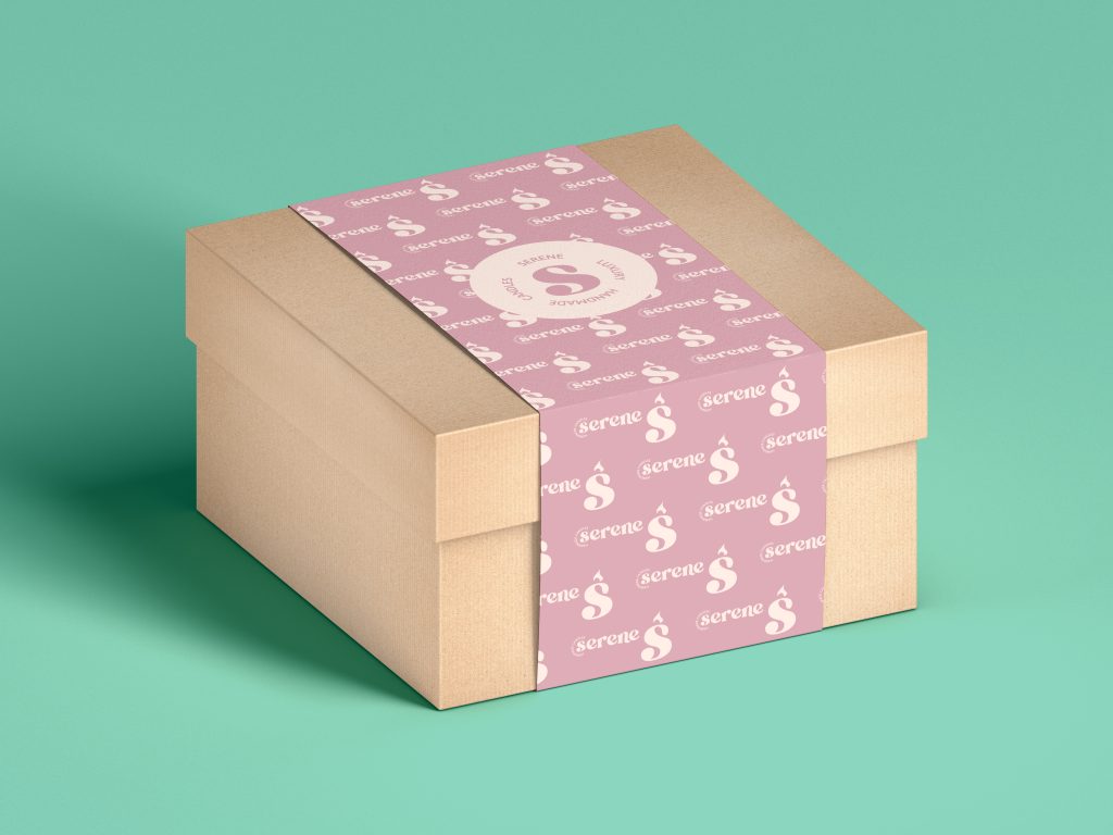 Serene gift box packaging